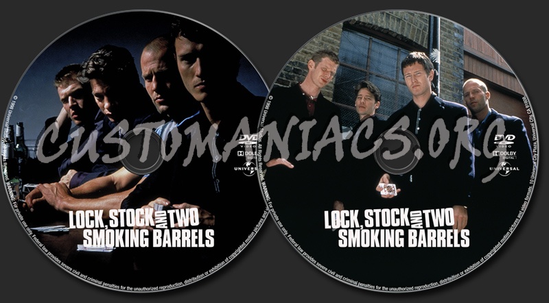 Lock, Stock and Two Smoking Barrels dvd label