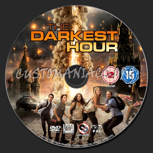 The Darkest Hour dvd label