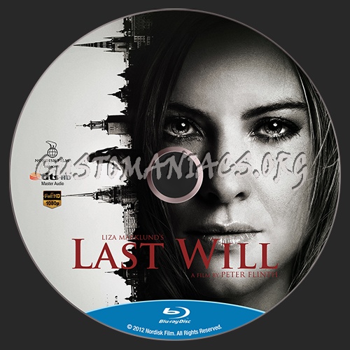 Last Will blu-ray label