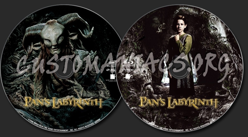 Pan's Labyrinth blu-ray label