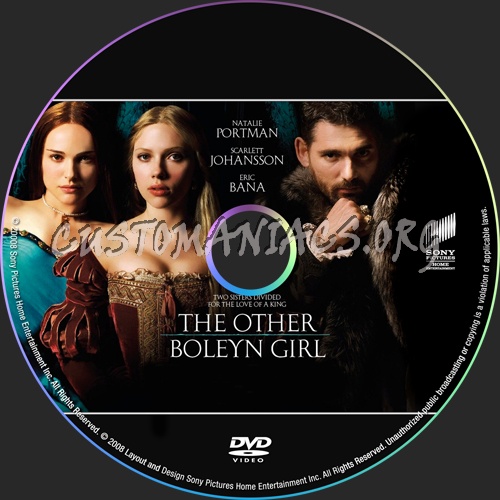 The Other Boleyn Girl dvd label