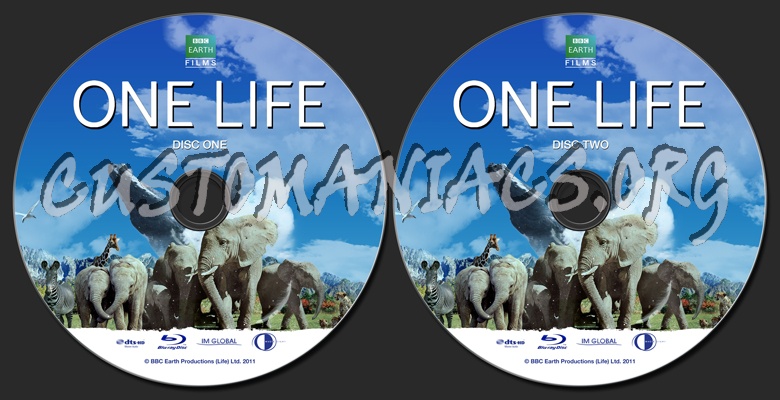 One Life blu-ray label