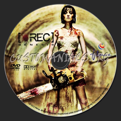 [REC] Genesis dvd label