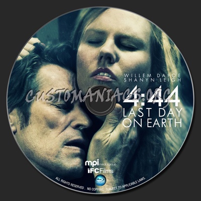 4:44 Last Day On Earth dvd label