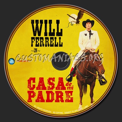 Casa De Mi Padre dvd label