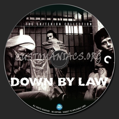 Down By Law dvd label