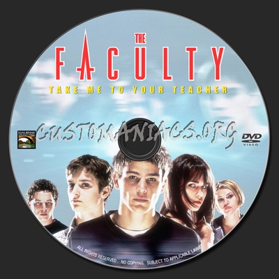 The Faculty dvd label