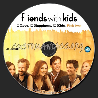 Friends With Kids blu-ray label