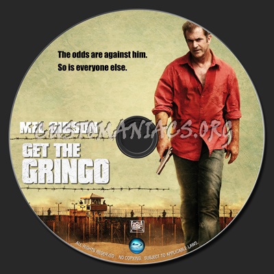 Get The Gringo blu-ray label