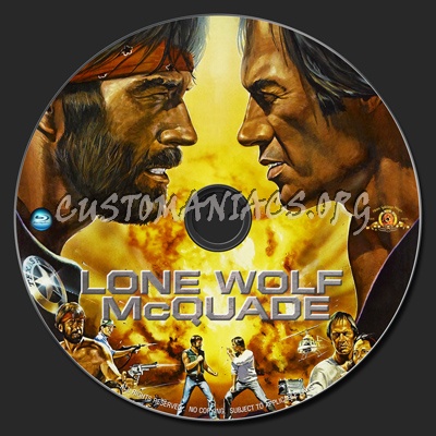 Lone Wolf McQuade blu-ray label