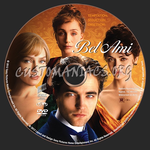 Bel Ami dvd label