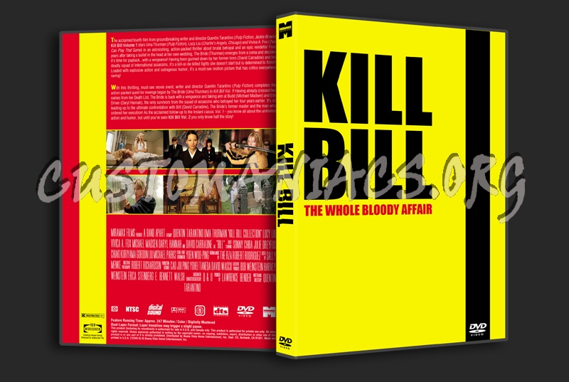 Kill Bill Collection dvd cover