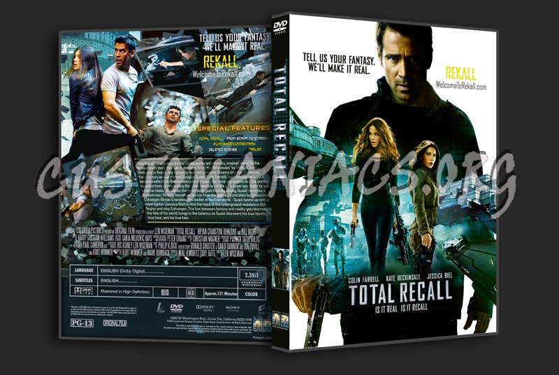 Total Recall dvd cover