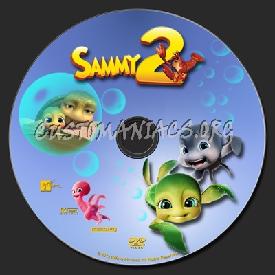 Sammy's Adventures 2 dvd label