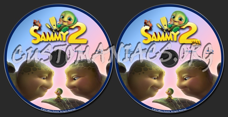 Sammy's Adventures 2 blu-ray label