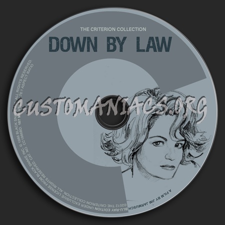 166 - Down By Law dvd label