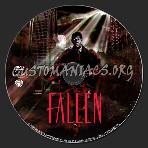 Fallen dvd label