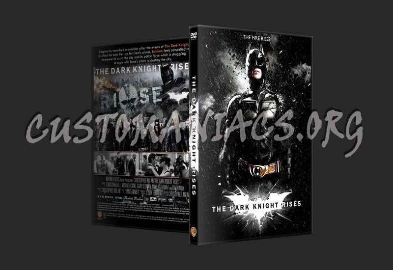 The Dark Knight Rises dvd cover