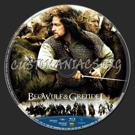 Beowulf & Grendel blu-ray label - DVD Covers & Labels by Customaniacs ...