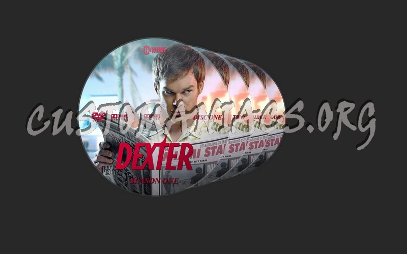 Dexter Season 1 dvd label