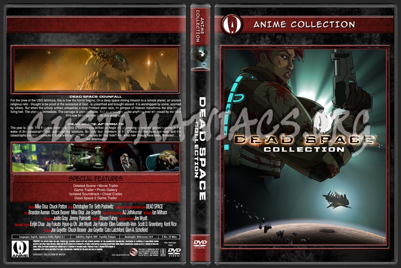 Anime Collection Dead Space Collection Dvd Cover Dvd Covers Labels By Customaniacs Id Free Download Highres Dvd Cover