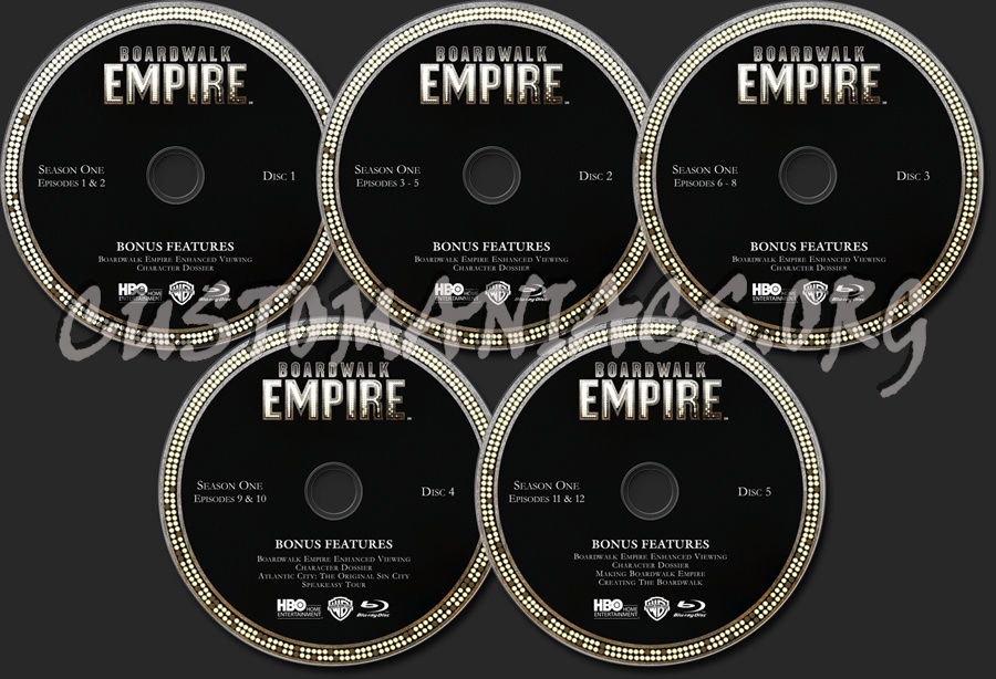 Boardwalk Empire BR Season 1 blu-ray label