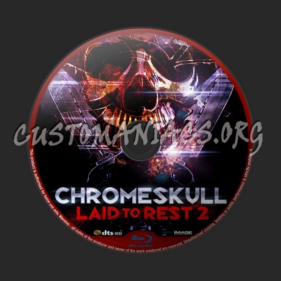 Chromeskull Laid to Rest 2 blu-ray label