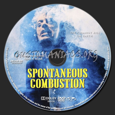 Spontaneous Combustion dvd label