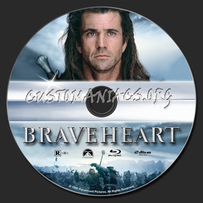 Braveheart blu-ray label