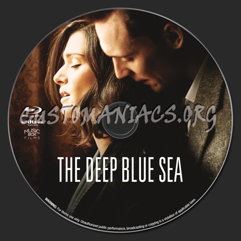 The Deep Blue Sea blu-ray label