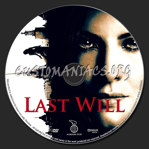 Last Will dvd label