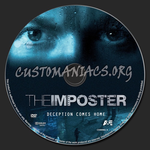 The Imposter dvd label