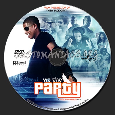 We The Party dvd label