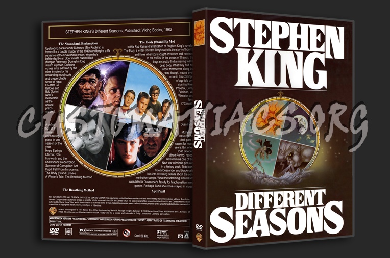 Stephen Kings, Different Seasons dvd cover