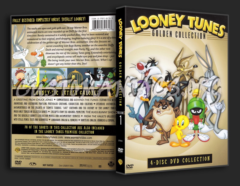 Looney Tunes Golden Collection - Volume 1 dvd cover - DVD Covers ...