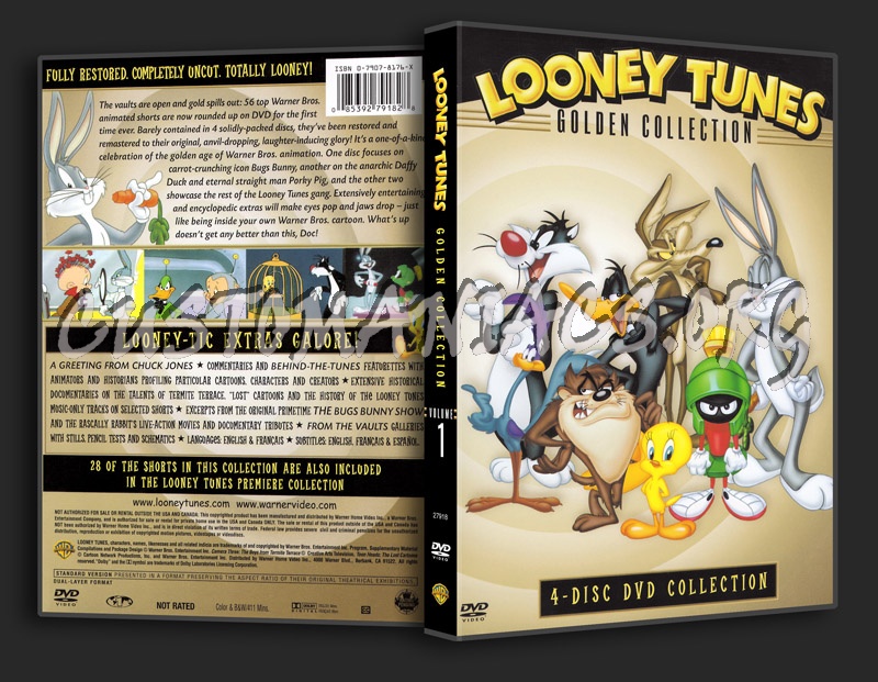 Looney Tunes Golden Collection - Volume 1 dvd cover