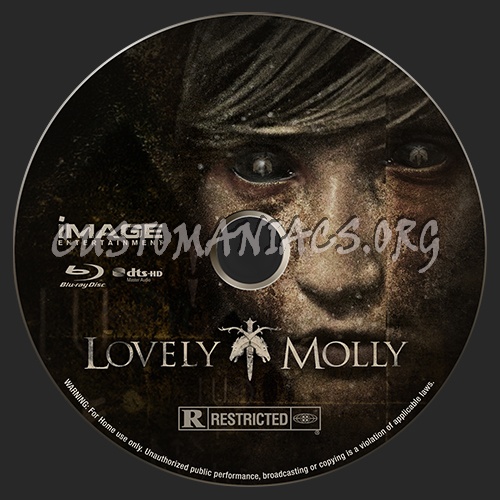 Lovely Molly blu-ray label