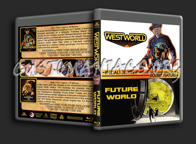 Westworld / Futureworld Double blu-ray cover