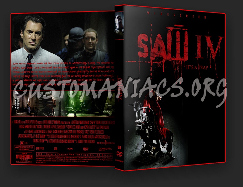 Saw IV dvd cover