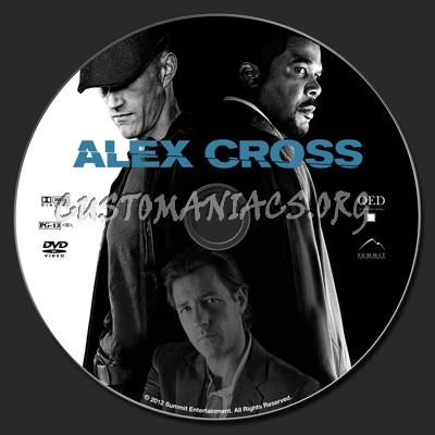 Alex Cross dvd label