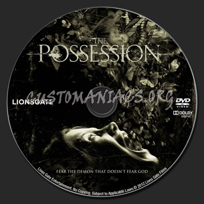 The Possession dvd label