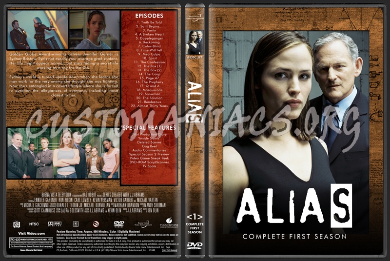 Alias Complete Series dvd cover