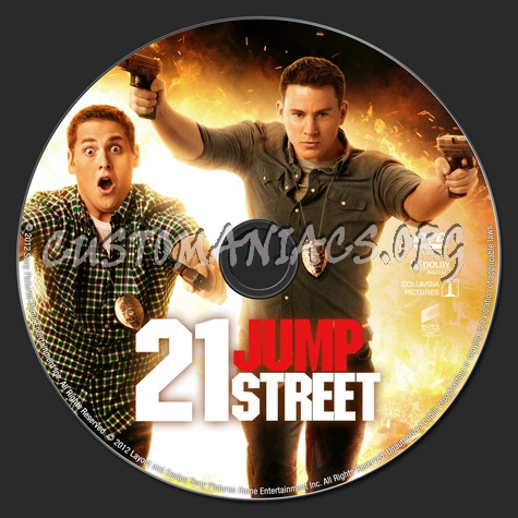 21 Jump Street dvd label