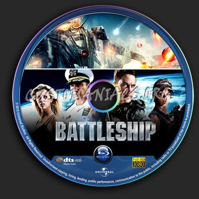 Battleship blu-ray label