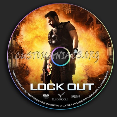 Lockout dvd label