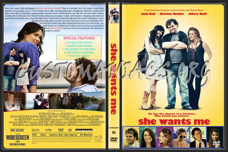 She Wants Me dvd cover