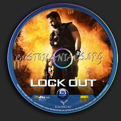 Lockout blu-ray label