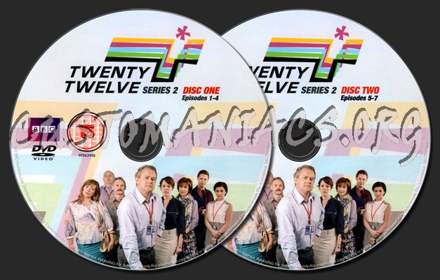 Twenty Twelve Series 2 dvd label