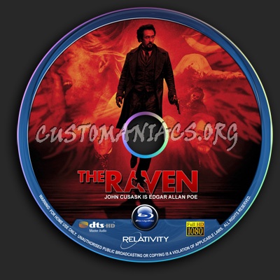 The Raven blu-ray label