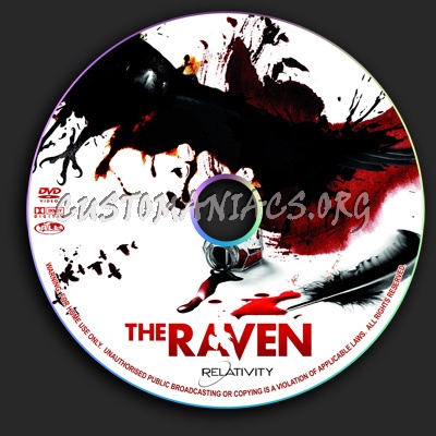 The Raven dvd label